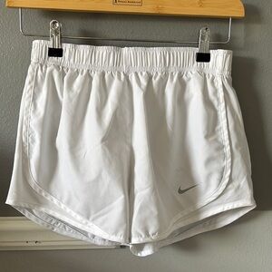 White Nike Athletic Shorts #528